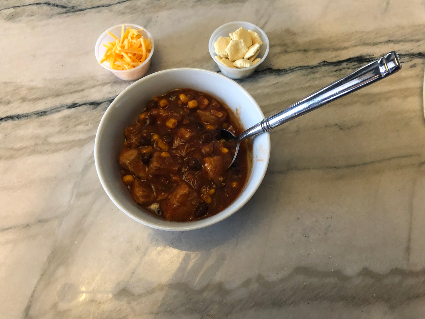 Medium Spicy Pork Chili